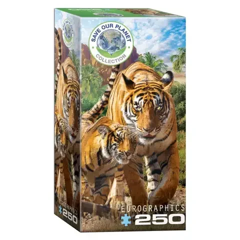 Eurographics Tigers Jigsaw Puzzle Multicolored 250 pc