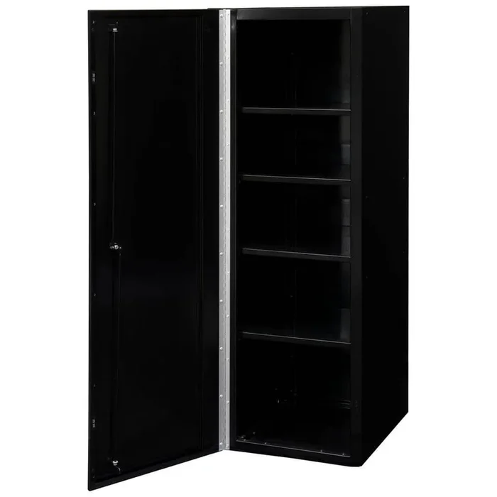 Extreme Tools DX 21 in. W x 21 in. D 4-Shelf Side Locker Tool Chest in Black with Red Handle