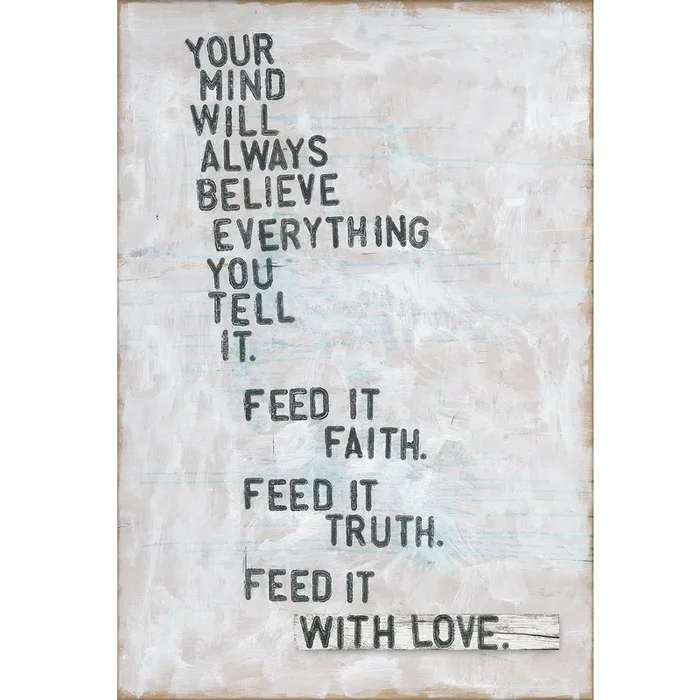 Faith, Truth & Love – Art Print