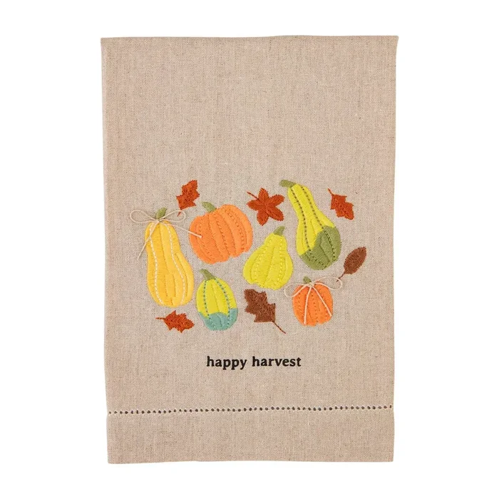 Fall Hemstitch Towels