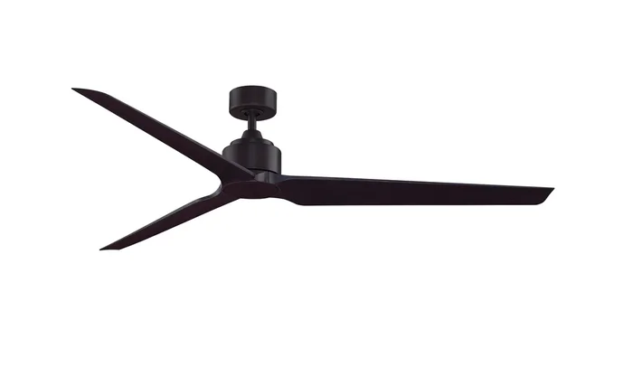 Fanimation TriAire Custom 72-in Dark Bronze Indoor/Outdoor Smart Ceiling Fan with Remote (3-Blade)