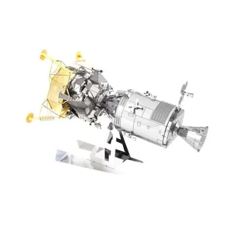 Fascinations Metal Earth Apolla CSM with LM 3D Model Kit Gold/Silver