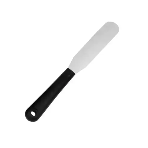 Fat Daddio’s ProSeries Black/Silver Plastic/Stainless Steel Straight Icing Spatula