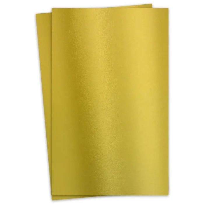 Fav Shimmer Premium Gold – 11 X 17 Card Stock Paper – 92Lb Cover (250Gsm) – 100 Pk