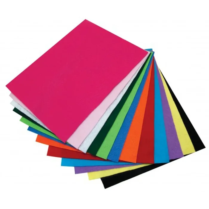 Felt Sheets 12 Shts 9X12 Asstd – Vibrant Art & Craft Supplies