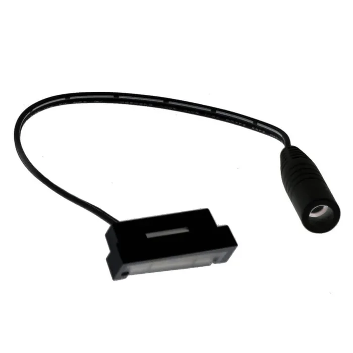 Fiberon Aluminum Post Side Light in Matte Black (2-Pack)
