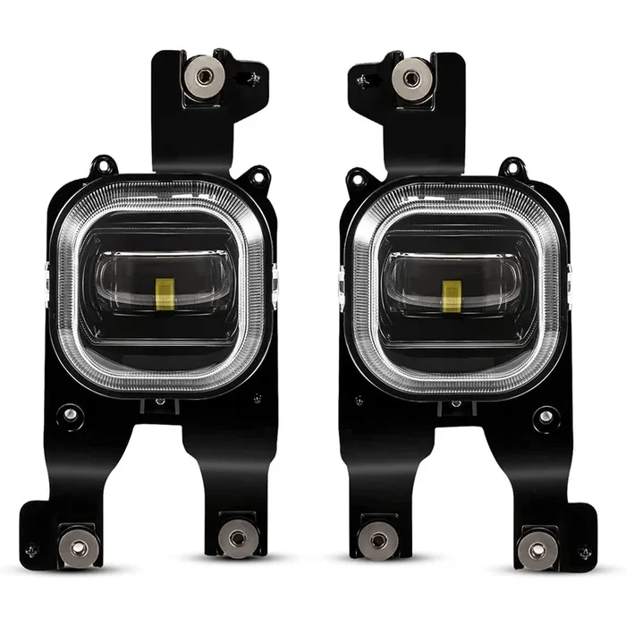 Fieryred LED Fog Light, Compatible with F250, F350, and F450, Front Placement