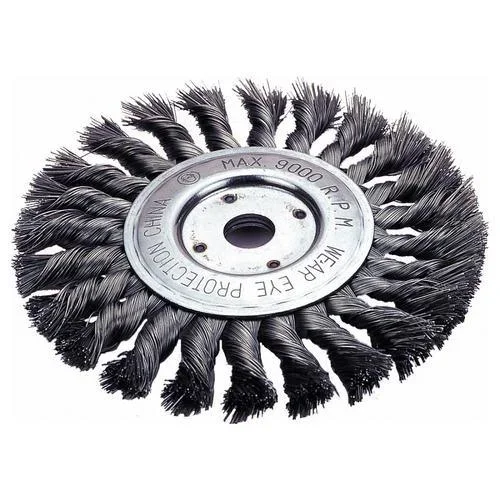 Firepower standard twist wire wheel brush Steel 0.625-in Grinding Wheel