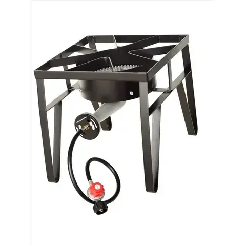Flame King 200000 BTU Stainless Steel Single Burner 200000 BTU