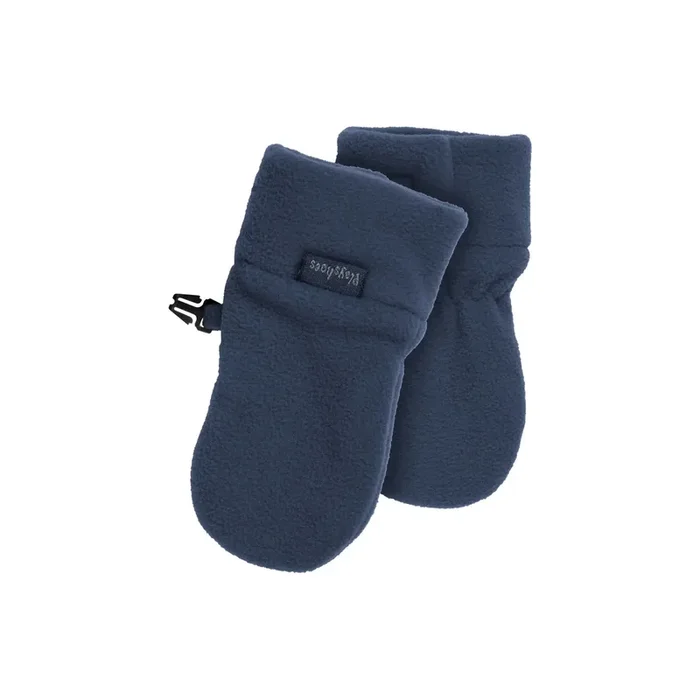 Fleece Baby Mittens Marine