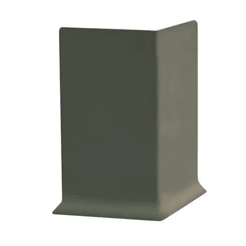 Flexco 6-in Black Brown Vinyl Floor Base