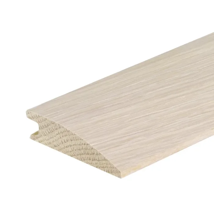 Flexco French Oak Mila 0.5-in T x 2-in W x 78-in L Solid Wood Reducer