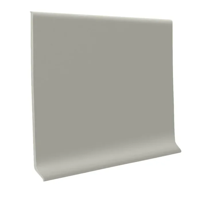 Flexco Light Gray 0.125-in T x 4.5-in W x 48-in L Vinyl Wall Base