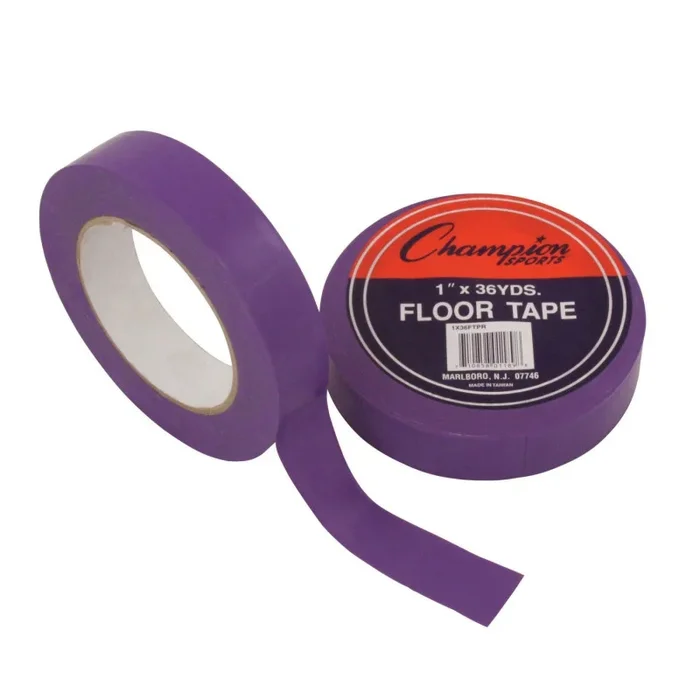 Floor Tape Purple – Champion Sports Vinyl Floor Marking Tape