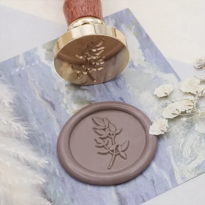 Flowers and Herbs Wax Seal Stamp (27 Designs)