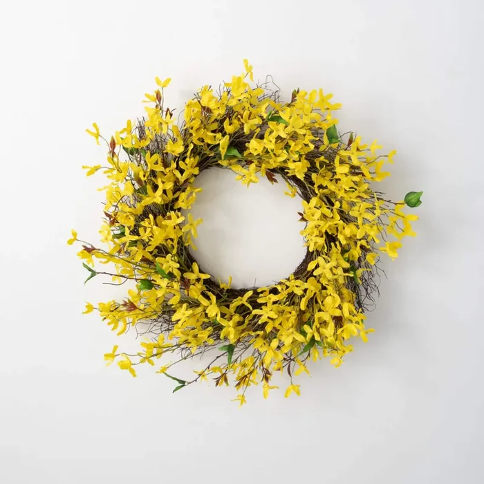 Forsythia Wreath