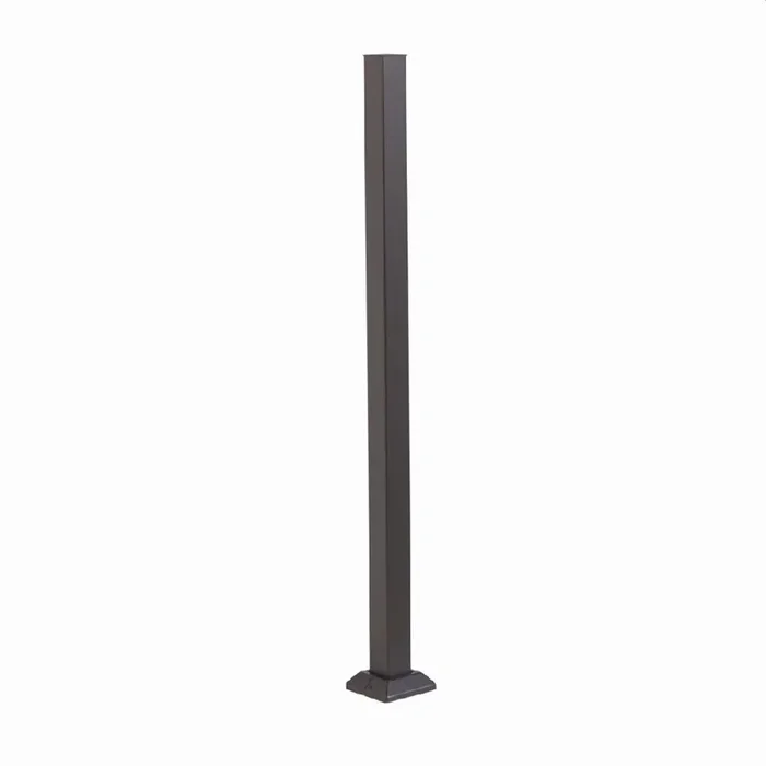 Fortress Building Products Fe26 5.5-in 4-1/2-ft Black Deck Post
