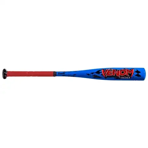 Franklin Venom 1100 Blue Aluminum Alloy Baseball Bat 24 in. 4 pk