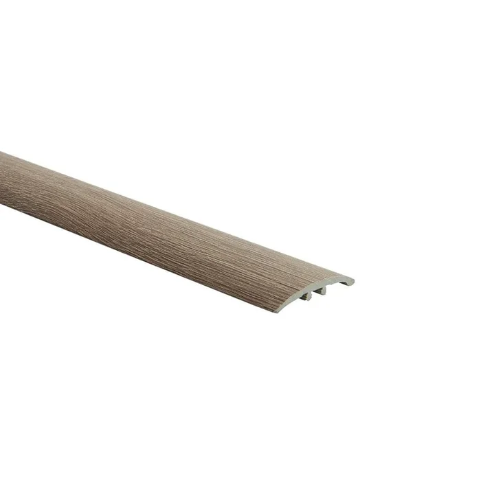 French Oak Van Ness 0.275 in. T x 1.85 in. W x 94.48 in. L Vinyl 3-in-1 Molding