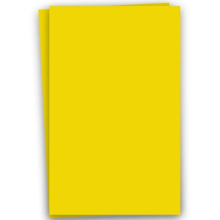 French Paper – Poptone Lemon Drop – 12X18 (70T/104Gsm) Text Paper – 250 Pk