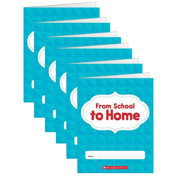 From School To Home Folders Pack Of 6
