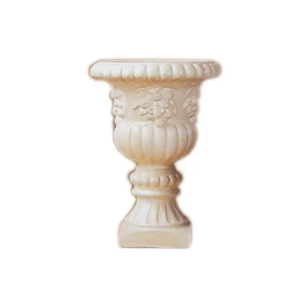 Frutta Urn Cast Stone Outdoor Garden Planter