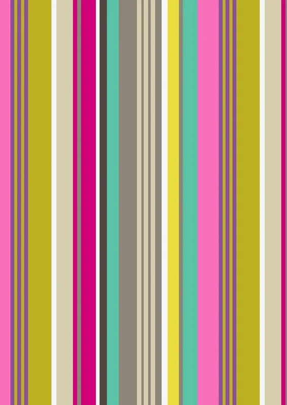 FUCHSIA, BEIGE, WHITE, GOLD, LAVENDER, PINK AND SEAFOAM STRIPES FABRIC – A024-2 – Dulce Basil
