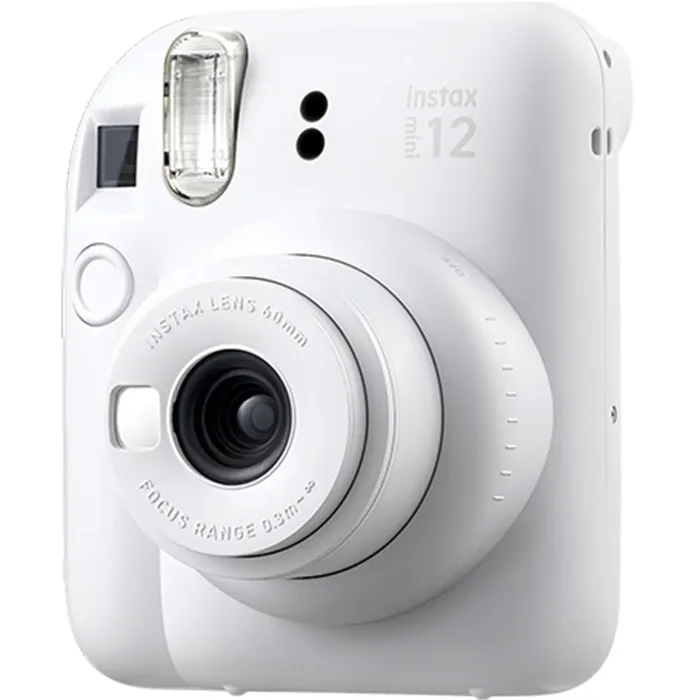 Fujifilm Instax Mini 12 Instant Camera – Clay White