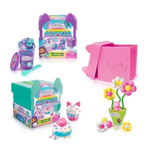Gabby’s Dollhouse Cat Box Sensory Kit Multicolored
