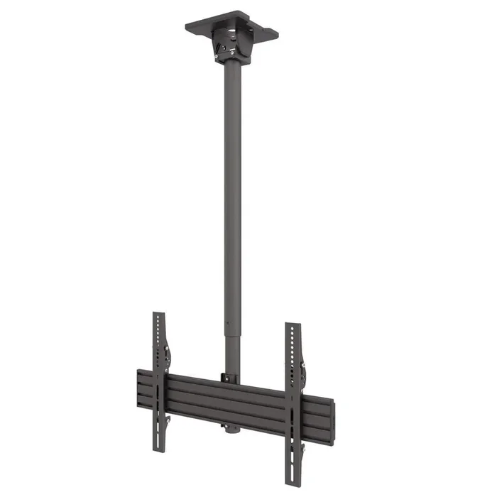 Galvanized Outdoor Hanging Ceiling TV Mount with Extension and Tilt for 37 in. – 70 in. TVs