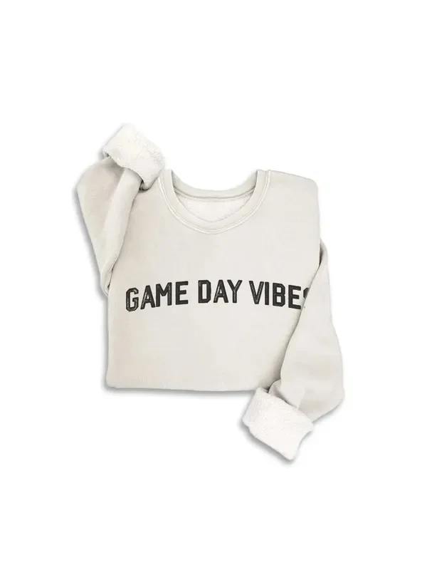 GAMEDAY VIBES MINERAL SWEATSHIRTS