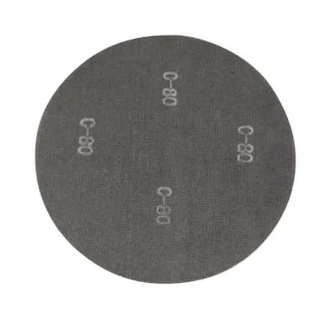 Gator 17 in. Silicon Carbide Hook and Loop Floor Sanding Disc 80 Grit Medium 1 pk
