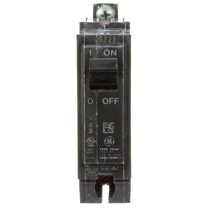 GE 25 Amp Single Pole Bolt-On Breaker