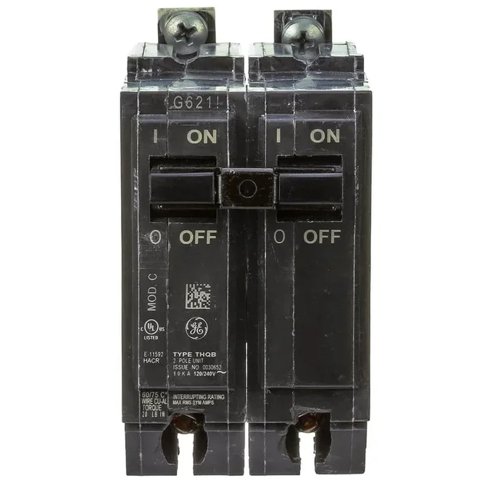 GE 50 Amp Double Pole Bolt-On Breaker