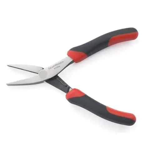 GEARWRENCH 5-1/4 in. Alloy Steel Flat Nose Pliers
