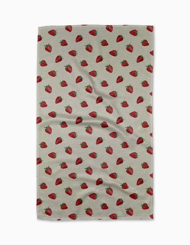 Geometry – Berry Patch Tea Towel