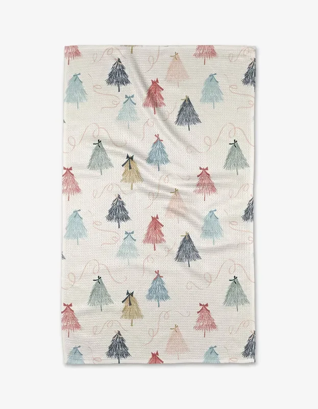 Geometry – Winter Wonderland Tea Towel