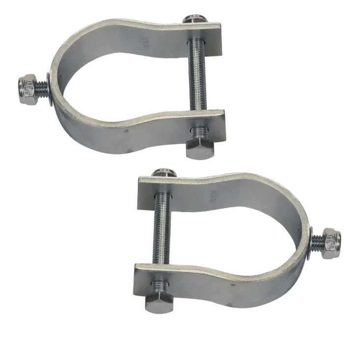 Ghost Controls Tube Gate Bracket Kit – Easy Installation for Single or Dual Gate Operator Arms – Attaches to Round Tubular Gates – No Drilling Required