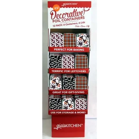 Gia’s Kitchen Silver Foil Containers 12 pk