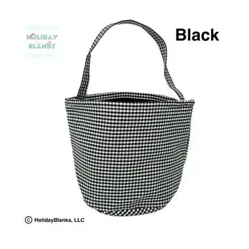 Gingham Halloween Treat Bag