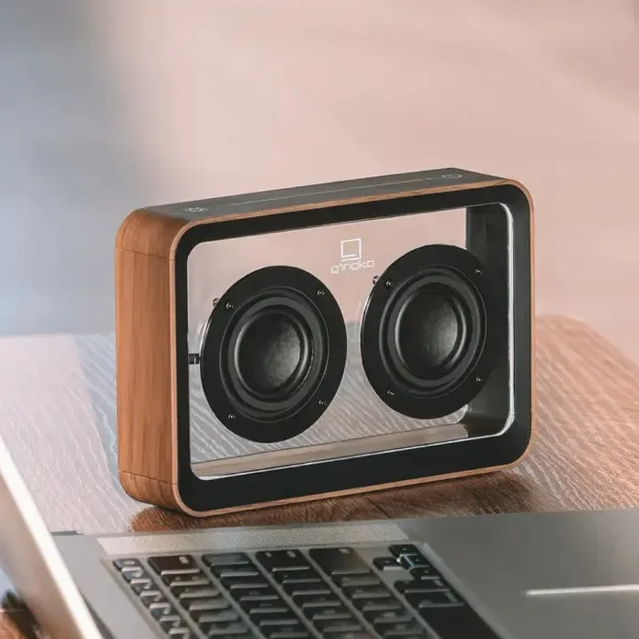 Gingko Design – Mage See-Through Speaker – Walnut