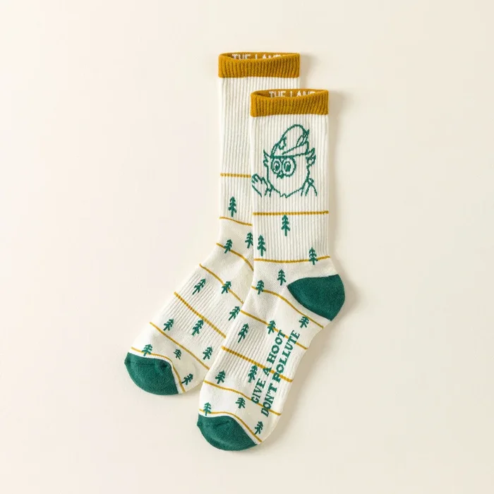 Give a Hoot Don’t Pollute Socks