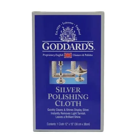 Goddard’s Mild Scent Silver Polish 1 wipes Cloth
