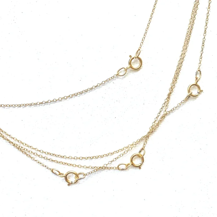 Gold-Filled Fine Cable Chain Necklace