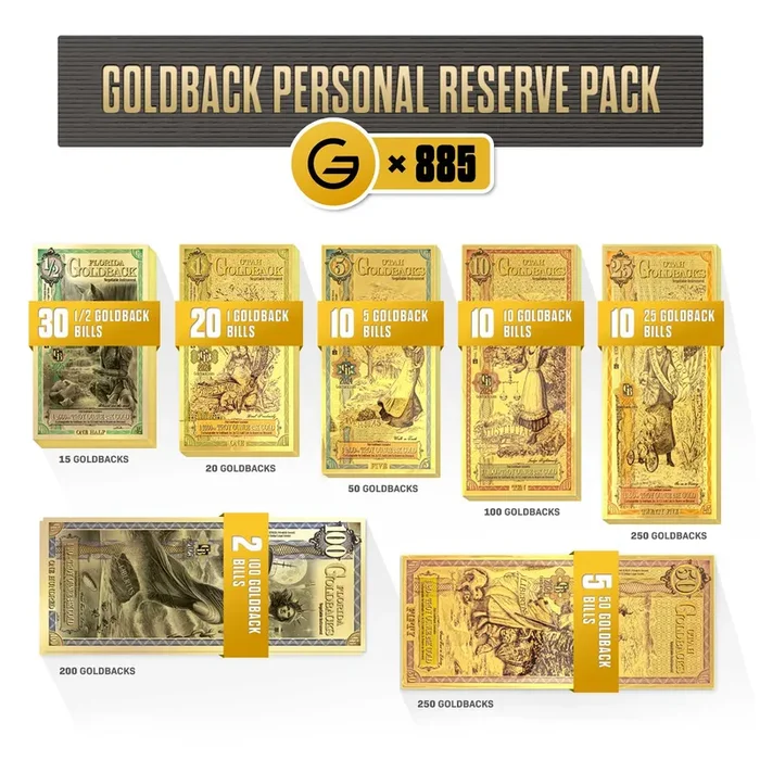 Goldback Personal Reserve Pack