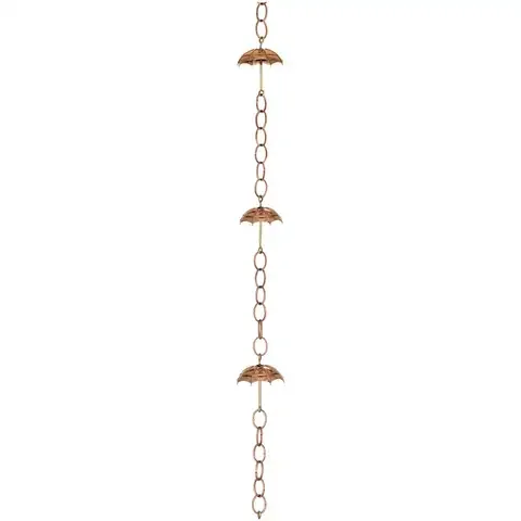Good Directions Umbrella Rain Chain Bracket 6 in. W X 102 in. L