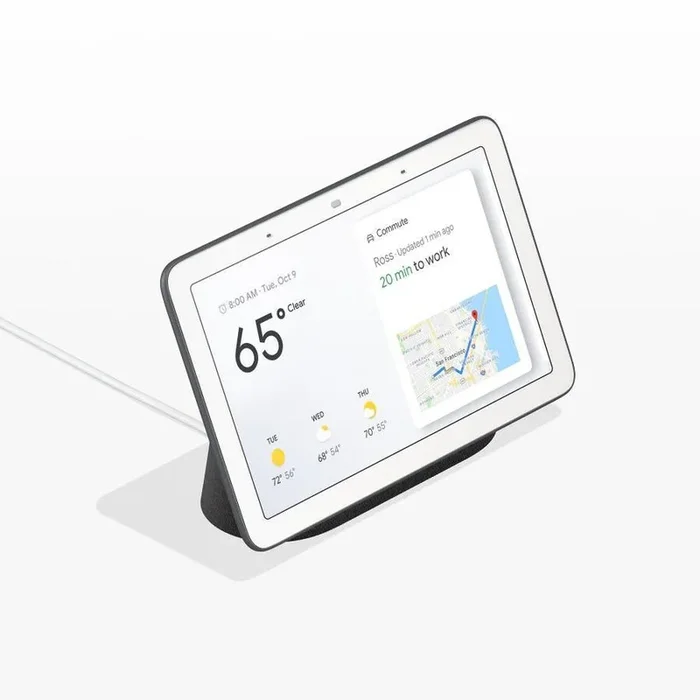 Google Nest Hub Smart Display with Google Assistant – Charcoal