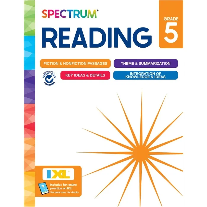 Gr 5 Spectrum Reading Workbook 2025 Edition