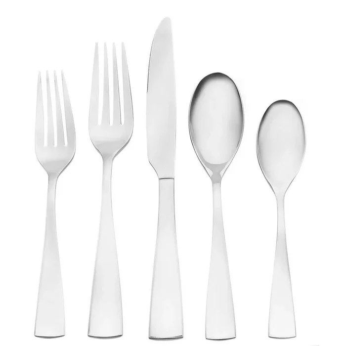 Grayson 20-Piece Silver 18/0 Stainless Steel Flatware Set (Service for 4)