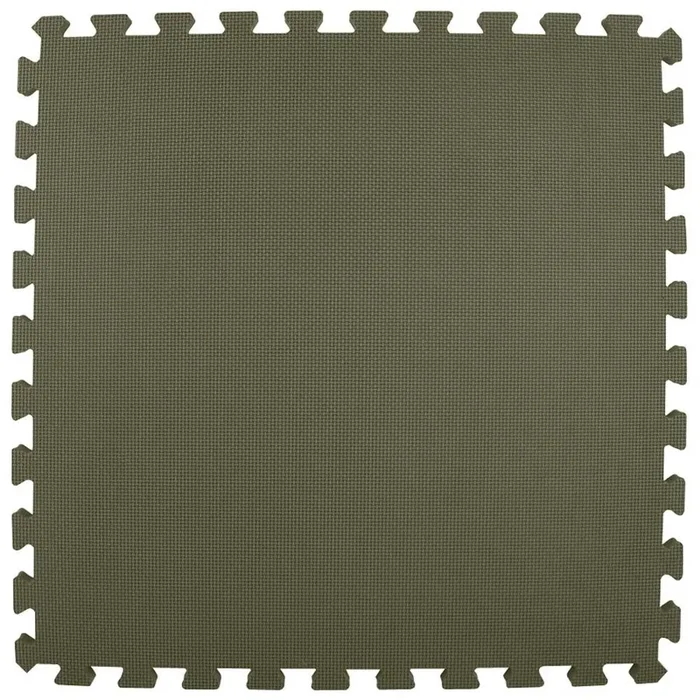 Greatmats Economy Foam Gray 2 ft. x 2 ft. x 1/2 in. Interlocking Puzzle Floor Tiles (Case of 20)